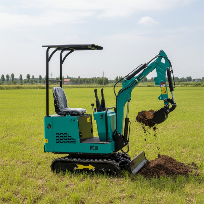 Agriculture Farming Types - Mini Escavatore Cingolato Tipo PC10 per