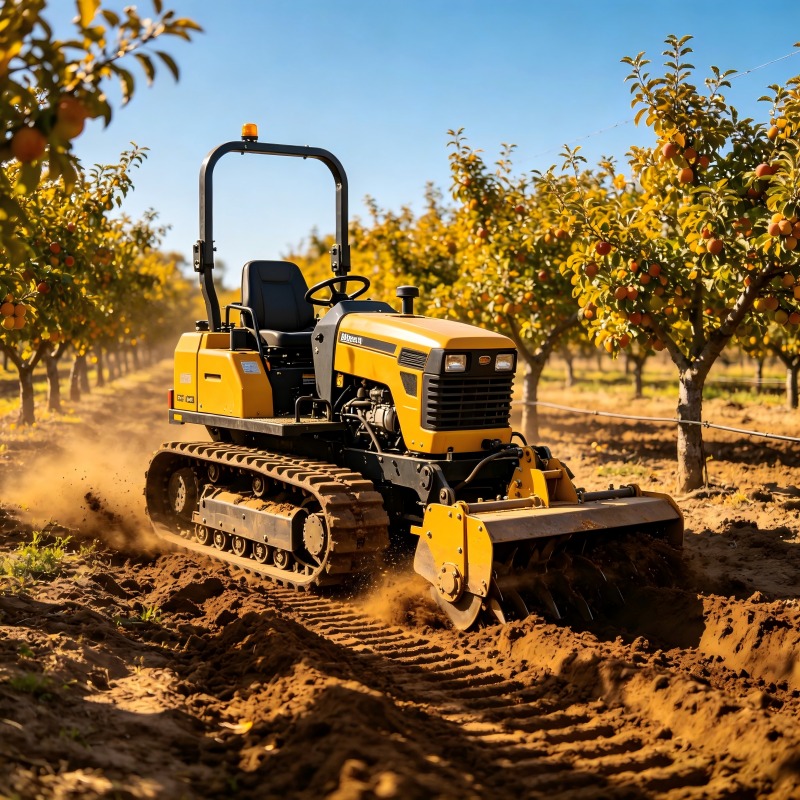 Agriculture Farming Types - Trattore Cingolato Agricolo Multifunzione da 25