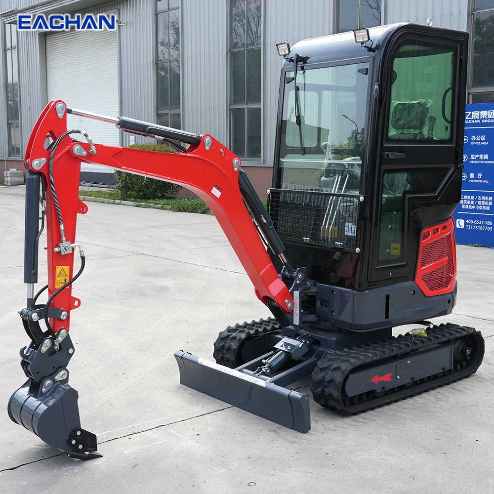 Agriculture Farming Types - Mini Escavatore Idraulico Cingolato Personalizzato da