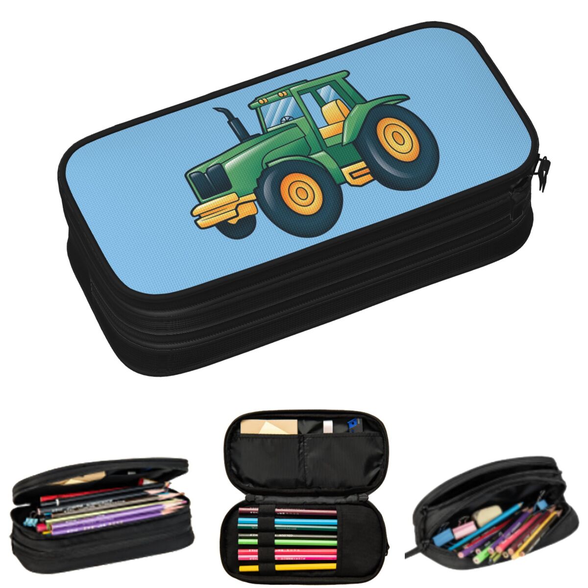 Agriculture Farming Cartoon - Astuccio per matite a forma di