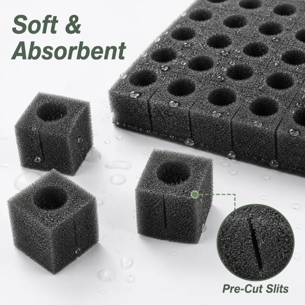 100 Pezzi di Spugne Idroponich - Nursery Plug Tray recensione e prezzo