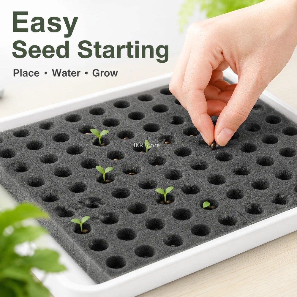 100 Pezzi di Spugne Idroponich - Nursery Plug Tray recensione e prezzo