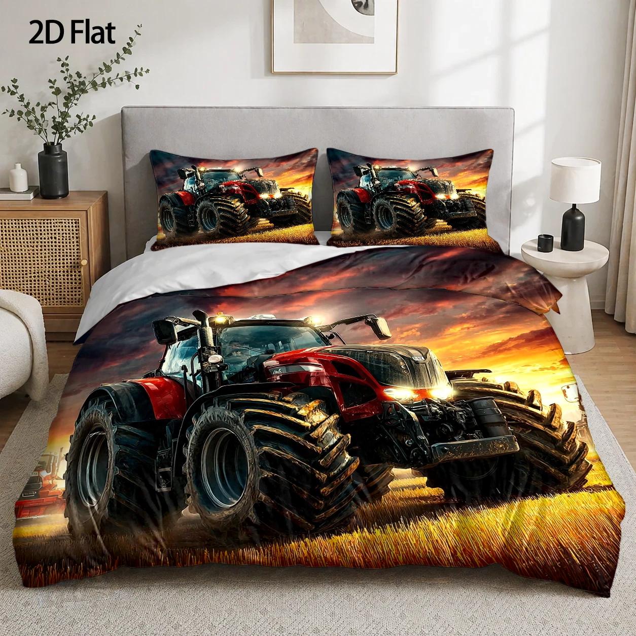 Set copripiumino 3 pezzi, 1 co - Agriculture Farming Cartoon recensione e prezzo